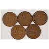Image 2 : (5) 1915-S LINCOLN CENTS