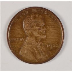 1922 (WEAK D) LINCOLN CENT VF