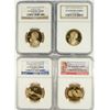 Image 1 : (4) PROOF SACAGEWEA DOLLARS NGC PF-70'S UC !!!! (2007, 2009, 2010, 2011)