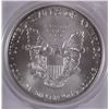 Image 3 : 2001 SILVER AMERICAN EAGLE PCGS GEM UNC (WORLD TRADE CENTER GROUND RECOVERY ZONE