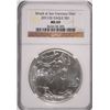 Image 1 : 2011 (S) SILVER AMERICAN EAGLE NGC MS-69