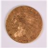 Image 1 : 1912 $2.5 GOLD INDIAN XF/AU