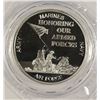 Image 1 : "HONORING OUR ARMED FORCES" ONE OUNCE .999 SILVER ROUND SEALED IN ORIG PLASTIC