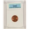 Image 4 : 1953-D LINCOLN CENT, CCGS MS-67 RED  LISTS FOR $325.00