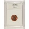 Image 1 : 1954-S LINCOLN CENT, CCGS MS-67 RED  LISTS FOR 175.00