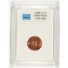 Image 1 : 1959-D LINCOLN CENT, CCGS MS-67 RED  LISTS FOR $600.00