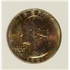 Image 2 : 1961 WASHINGTON QUARTER, CCGS MS-67  COLORFUL OBVERSE TONING