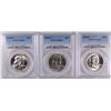 Image 1 : ( 3 ) 1958-D FRANKLIN HALF DOLLARS, PCGS MS-64