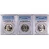 Image 1 : 1958-D, 59 & 60 FRANKLIN HALF DOLLARS, PCGS MS-64