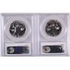 Image 2 : ( 2 ) 1961 FRANKLIN HALF DOLLARS, PCGS PROOF-66
