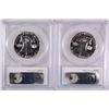 Image 2 : ( 2 ) 1963 FRANKLIN HALF DOLLARS, PCGS PROOF-66
