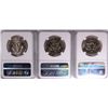 Image 2 : ( 3 ) 1987-P KENNEDY HALF DOLLARS, NGC MS-66