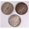 Image 2 : 1922 P,D&S PEACE SILVER DOLLARS, AVE CIRCULATED