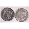 Image 1 : 1885 & 1900 MORGAN SILVER DOLLARS, XF