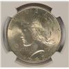 Image 2 : 1923 PEACE SILVER DOLLAR, NGC MS-66  TOUGH!