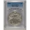 Image 1 : 2004 AMERICAN SILVER EAGLE, PCGS MS-70!