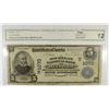 Image 1 : 1902 $5 NATIONAL (MILFORD, NH) #1070 CGA 12