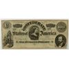 Image 1 : 1862 $100 CONFEDERATE STATES OF AMERICA NOTE F/VF (T-49)