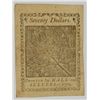Image 2 : 1779 $70 CONTINTAL CURRENCY XF/AU