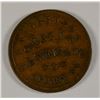 Image 1 : CIVIL WAR TOKEN (STORE CARD) (DL WING & CO) ALBANY, NY (UNION FLOUR) G/VG