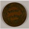 Image 2 : CIVIL WAR TOKEN (STORE CARD) (DL WING & CO) ALBANY, NY (UNION FLOUR) G/VG