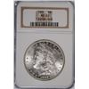 Image 1 : 1885 MORGAN SILVER DOLLAR, NGC MS-63