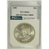 Image 1 : 1898 MORGAN SILVER DOLLAR, PCI MS-65 WHITE