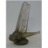 Image 1 : A LALIQUE SMOKED GLASS CAR MASCOT, in the form of a dragonfly, script engraved 'R. Lalique, Franc...