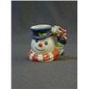 Image 1 : A ROYAL DOULTON CHARACTER JUG, 'Christmas Stocking Snowman', D7124, height 7cm  £20-30...