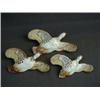 Image 1 : A SET OF THREE BESWICK PINK LEGGED PARTRIDGES, No.1188, large, medium and small, (tail off) (3)  ...