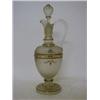 Image 1 : A CONTINENTAL CLARET JUG, c.1890, frosted body, bands of gilding and raised gilding, height 32cm ...