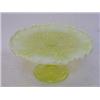 Image 1 : A PRIMROSE PEARLINE GLASS CAKE STAND, c.1880, raised foot, height 11cm  £30-50...