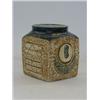 Image 1 : A TROIKA MARMALADE POT,  signed Louise Jenks, height 10cm  £50-60...