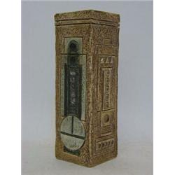 A TROIKA RECTANGLE VASE, signed Alison Brigden, height 22cm  £50-80...