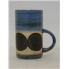 Image 1 : A TROIKA BLUE MUG, signed 'A.L', height 11cm £50-60...