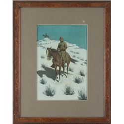 Frederic Remington, chromolithograph