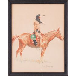 Frederic Remington, chromolithograph