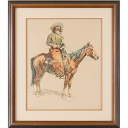 Frederic Remington, chromolithograph