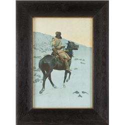 Frederic Remington, chromolithograph