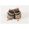 Image 12 : Cheyenne Beaded Child's Moccasins, 5 ¾" long