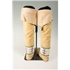 Image 6 : Southern Cheyenne Beaded Woman's Hightop Moccasins, 10 ½" long