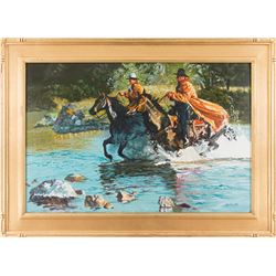 Glen Edwards, oil on canvas