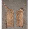 Image 3 : Cheyenne Beaded Leggings on Buffalo Hide, 27" x 10"