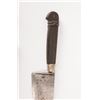 Image 5 : Northern Plains Beaded Parfleche Knife Sheath and Knife, 12" x 4"