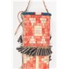 Image 2 : Northern Plains Quilled and Beaded Knife Sheath, 10 ½" long