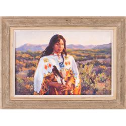 Phil Beck, oil on canvas
