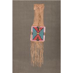 Blackfeet Beaded Pipebag, 34" long