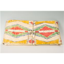 Crow Painted Parfleche Envelope, 28 ½  x 13 