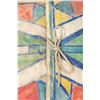 Image 2 : Crow Painted Parfleche Envelope, 24 ½" x 12"