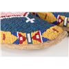 Image 2 : Northern Plains Beaded High Cuff Moccasins, 10 ½" long
